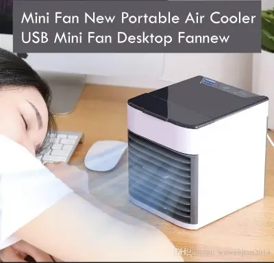 Picture of Mini Air cooler ultra cooling technology 2x Powerful Fan,Mini Ac and Air cooler For Office Mini Room And Car.