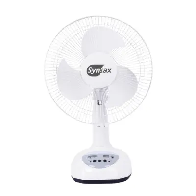 Picture of Syntax AC/DC 12” Rechargeable Fan White