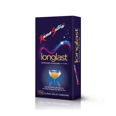 Picture of Kamasutra Longlast condoms - 12's Pack