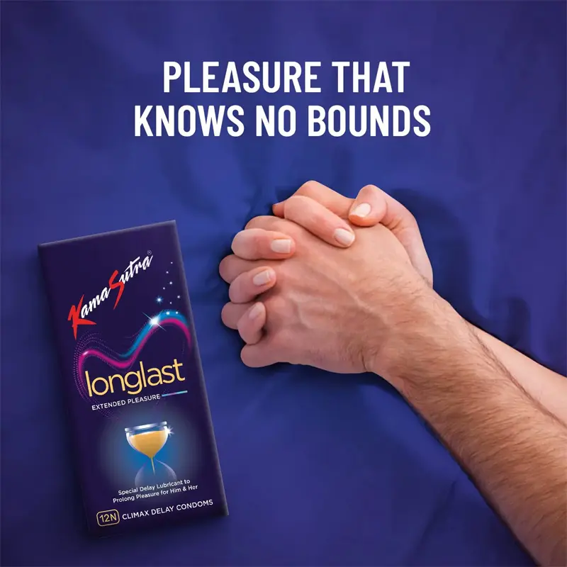 Picture of Kamasutra Longlast condoms - 12's Pack