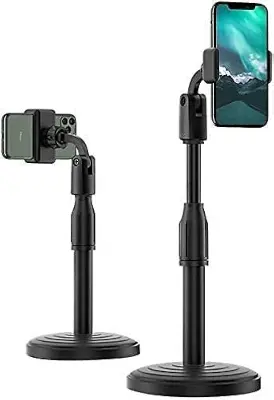 Picture of Microphone Stand With Mobile Holder, Tabletop -Black