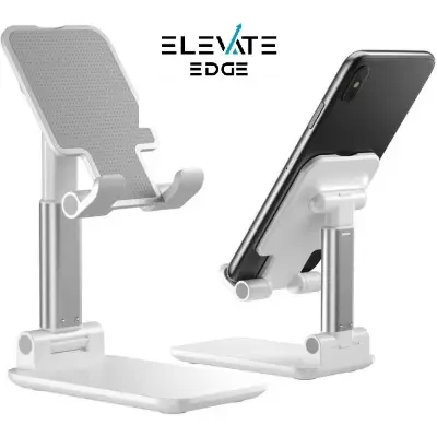 Picture of Folding desktop phone stand -White