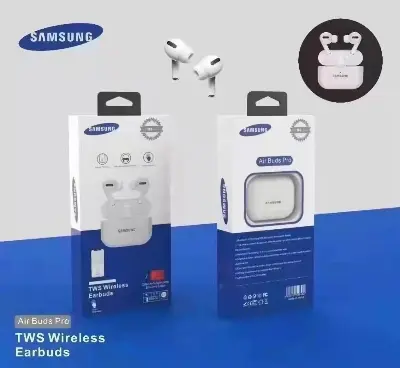 Picture of Samsung Air pods Pro Wireless Earbuds For Mobile -White