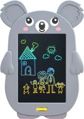 Picture of LCD Writing Tablet Drawing Graffiti Colorful Children's Learning Electronic Colorful Screen Writing Board Toys (Digital) -Blue