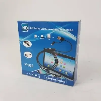 Picture of 3-In-1 inspection Endoscope Camera -Black