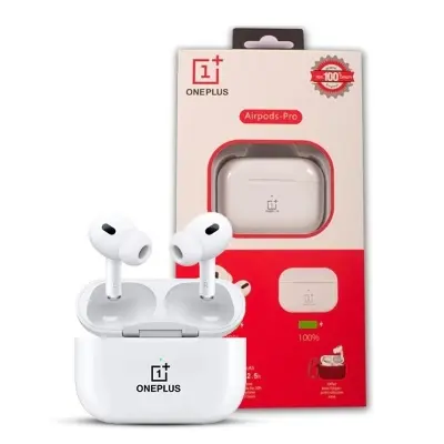 Picture of Airpods Pro Oneplus Wireless Earbuds -White