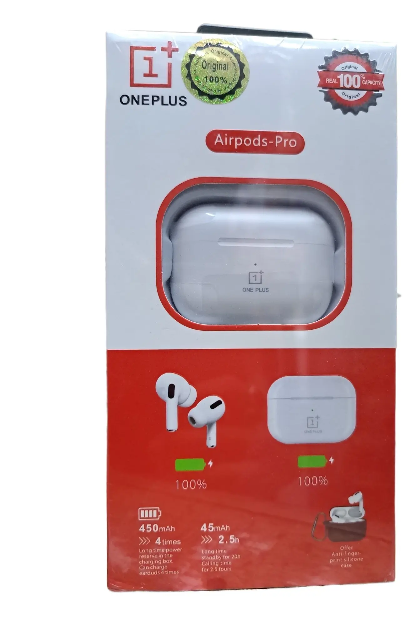 Picture of Airpods Pro Oneplus Wireless Earbuds -White