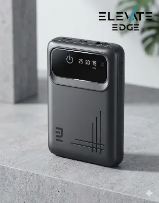 Picture of MI Mini Power Bank 5000mAh Large Capacity Mobile Power Bank -Black
