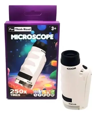 Picture of Pocket Microscope for Children, 50 x 250 x Portable