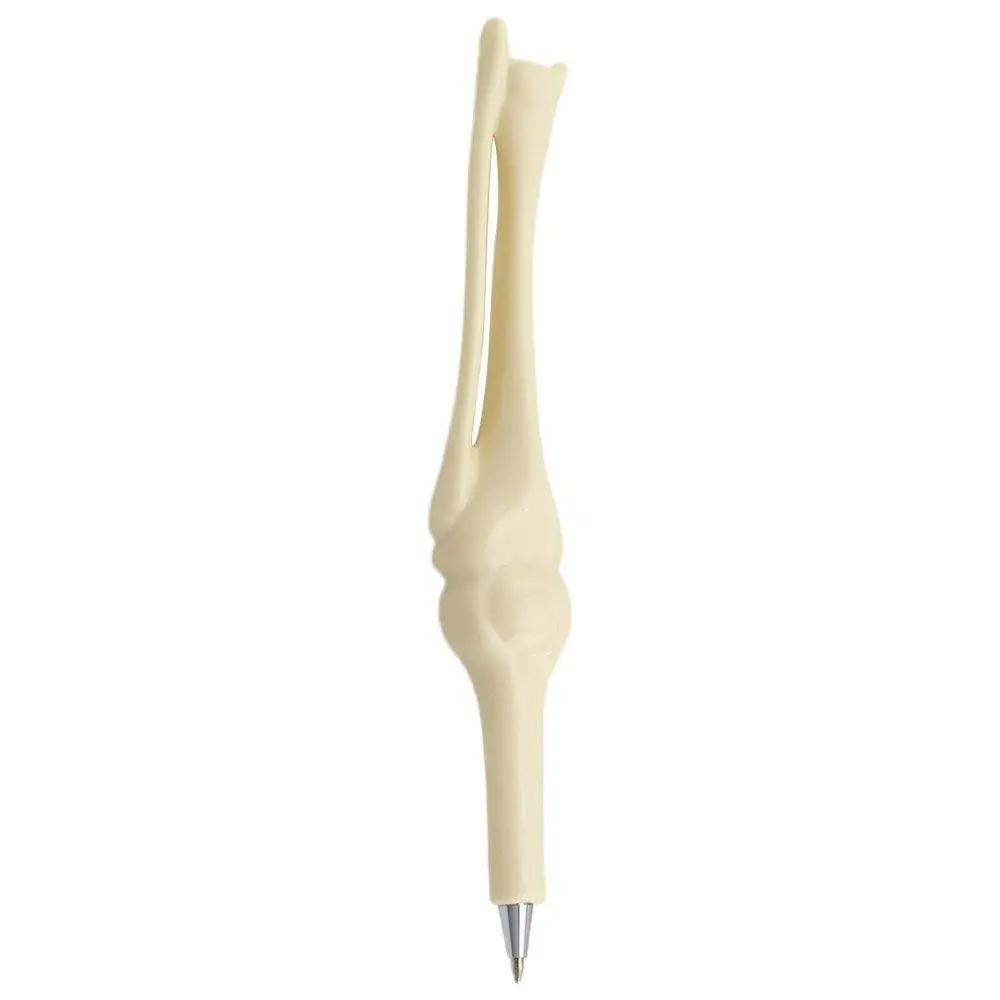 Picture of Bone Ballpoint Pen  Skeleton Bone Shaped Pen Bone Design Ballpoint Pens -Off White