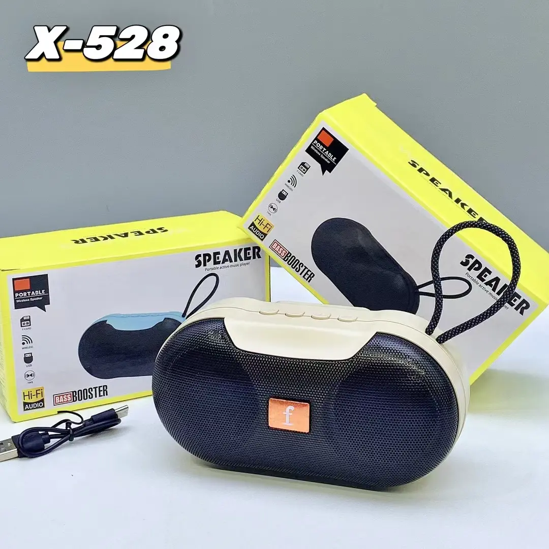 Picture of X-528 Bass Booster Portable Wireless Bluetooth Speaker -Aqua