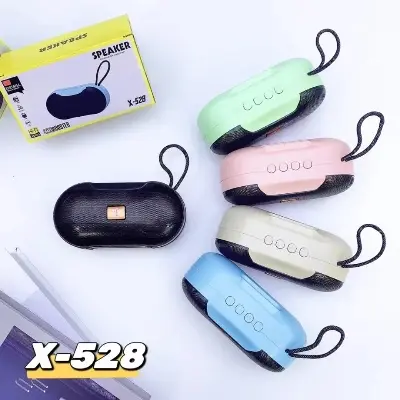 Picture of X-528 Bass Booster Portable Wireless Bluetooth Speaker -Aqua