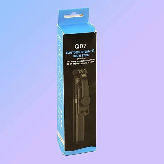 Picture of Q07 Portable Bluetooth Selfie Stick -Black
