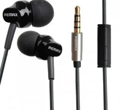 Picture of REMAX RM-501 BASS DRIVEN STEREO WIRED EARPHONE -Black