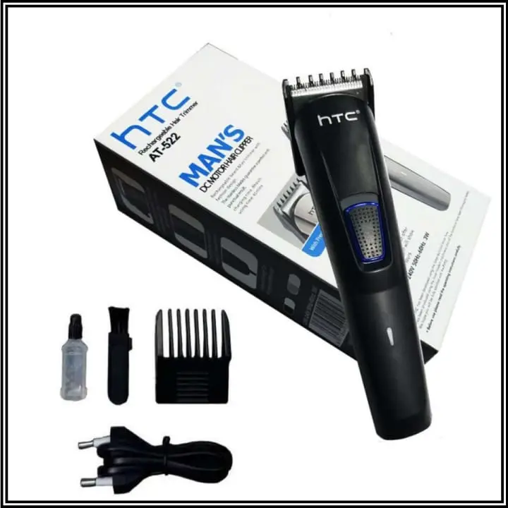 Picture of HTC AT-522 Rechargeable Beard & Hair Trimmer -Black