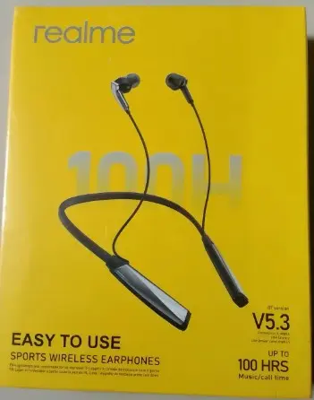 Picture of Realme 100 hour sport wireless earphones 5.3 -Black