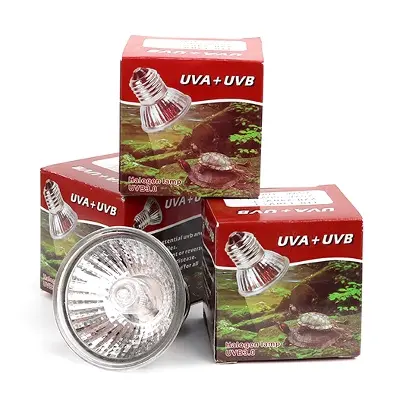 Picture of UVA+UVB 3.0 Reptile Lamp Bulb Turtle Baking UV Light Bulb Heating Lamp Temperature Controller Encounter
