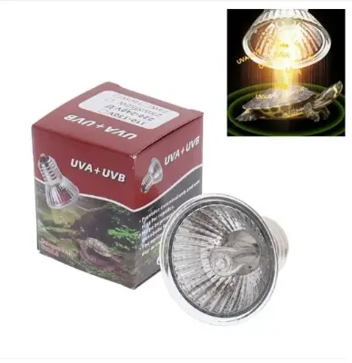 Picture of UVA+UVB 3.0 Reptile Lamp Bulb Turtle Baking UV Light Bulb Heating Lamp Temperature Controller Encounter