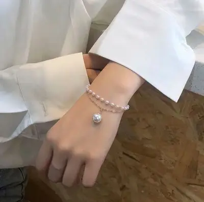 Picture of New Design Sweet Vintage  Bracelet for Women Korean Cute Tassel  Bracelet Aesthetic Jewelry