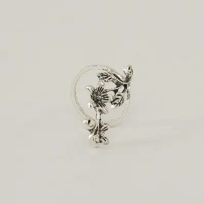 Picture of 4 set natural shape leaf finger ring set for women