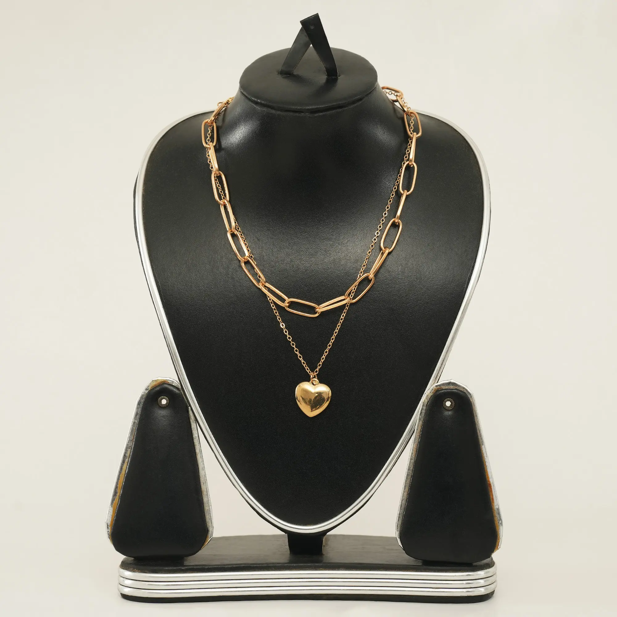 Picture of Love Pendant Sweater Chain Long Multi-Layer Necklaces For Women Fashion Jewelry