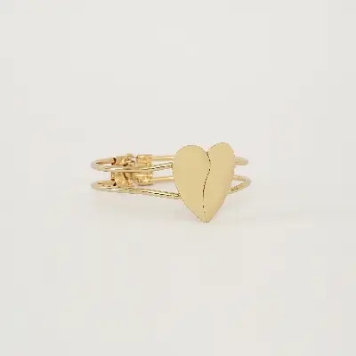 Picture of Heart Bangle Love Bracelets Bangles for Women Fashion Cuff Bracelets