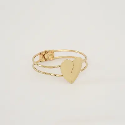 Picture of Heart Bangle Love Bracelets Bangles for Women Fashion Cuff Bracelets