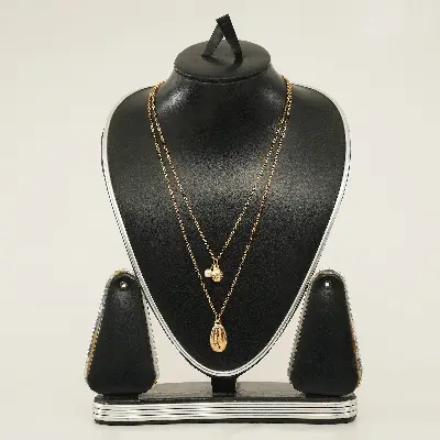 Picture of Bohemian Sea Shell Pendant Chokers Necklaces Multi Layer Cowrie Shell Choker Necklace Dainty Chain Jewelry