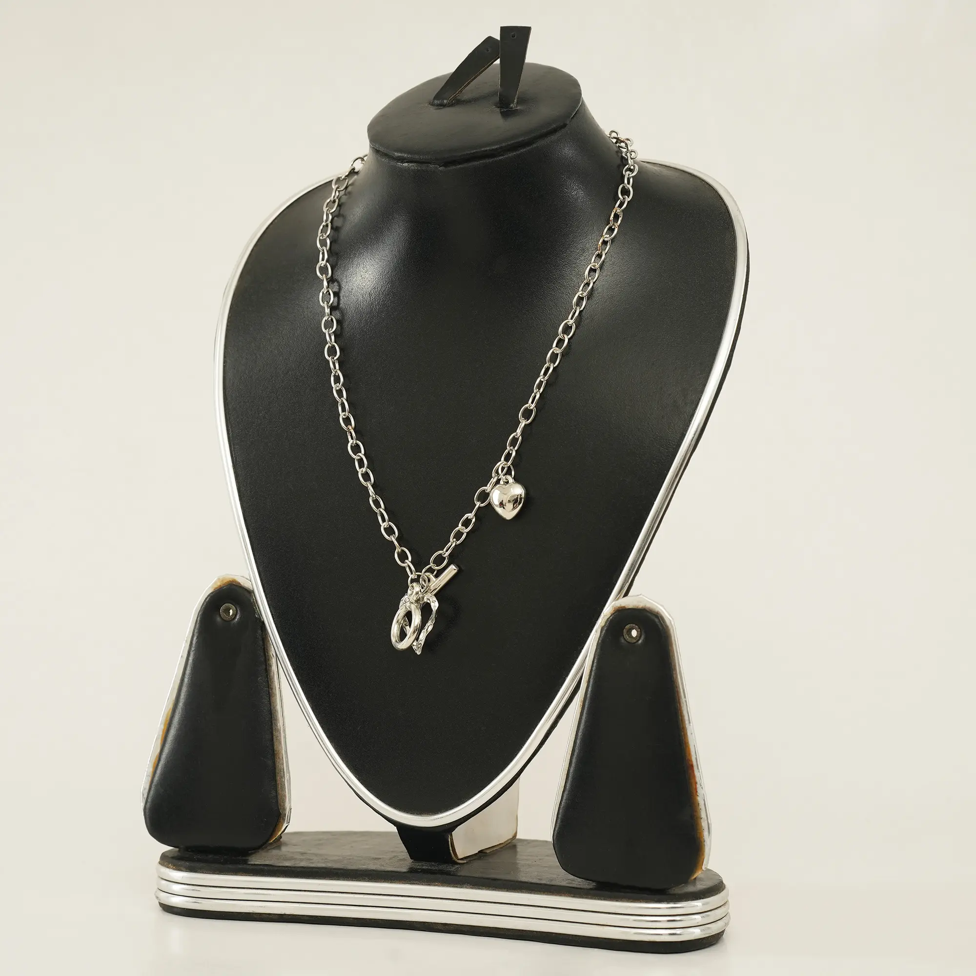 Picture of Love necklace female sweet cool European and American fashion street minority design Chain For Fasionable women and girls for party