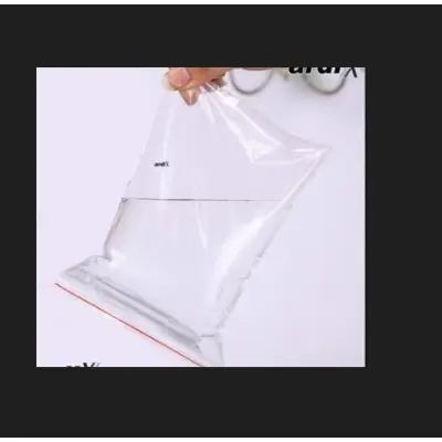 Picture of Resealable 3"X4" pack of 100 pcs Clear Zipper Poly Bag Zip Lock Plastic Storage Packet for Food Freezing Jewelry Clothes Docs Candy Cookies Snacks Vitamins Books Seeds