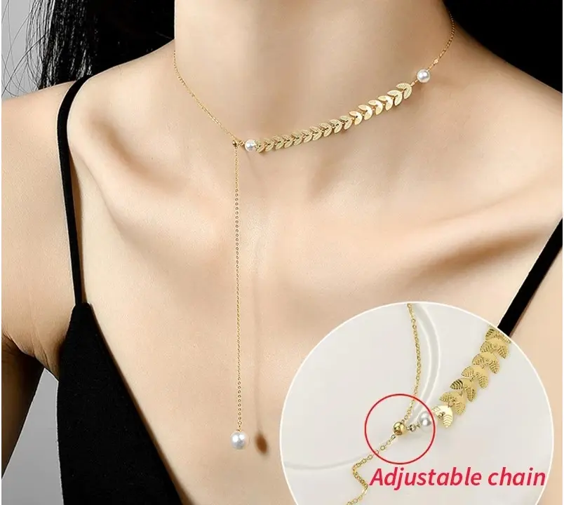 Picture of Necklaces For Women Fashion  Chain Necklace  Jewelry - Necklace For Girls - Necklace S