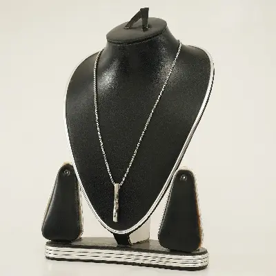 Picture of New Fashiion Rectangle Pendant collar Trendy Simple Necklace For Men