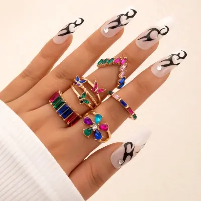 Picture of Bohemia Crystal Rings for Women