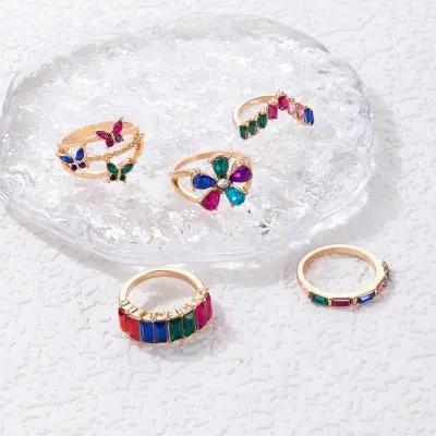 Picture of Bohemia Crystal Rings for Women