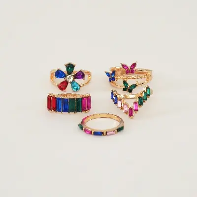 Picture of Bohemia Crystal Rings for Women