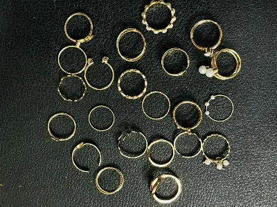 Picture of 22 PCS Different Designs Fingerring Set for Girls and Women for Party and Occassion
