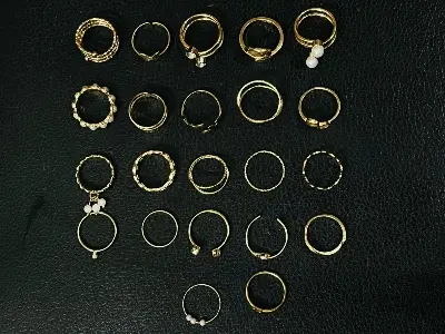 Picture of 22 PCS Different Designs Fingerring Set for Girls and Women for Party and Occassion