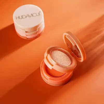 Picture of Highlighter Palette Waterproof Lasting Face Blusher Shiny  Makeup