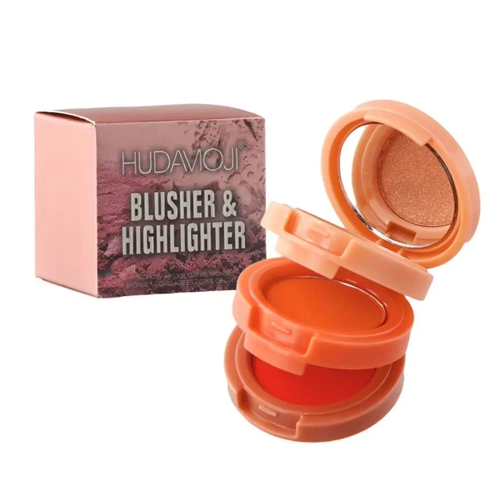 Picture of Highlighter Palette Waterproof Lasting Face Blusher Shiny  Makeup