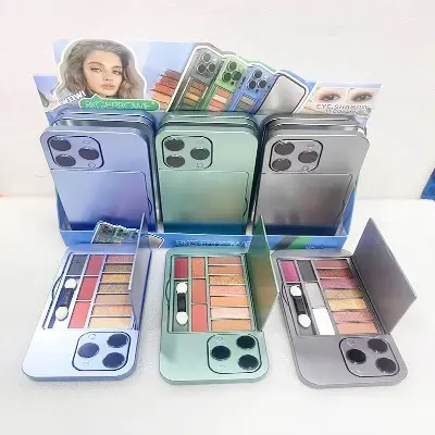 Picture of New Iphone14 Pro Max 11 Color Eyeshadow Tray in Stock Pearl Matte Portable Makeup For Girls and Women