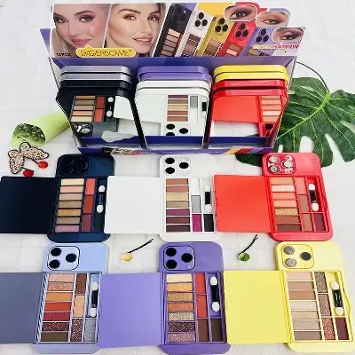 Picture of New Iphone14 Pro Max 11 Color Eyeshadow Tray in Stock Pearl Matte Portable Makeup For Girls and Women