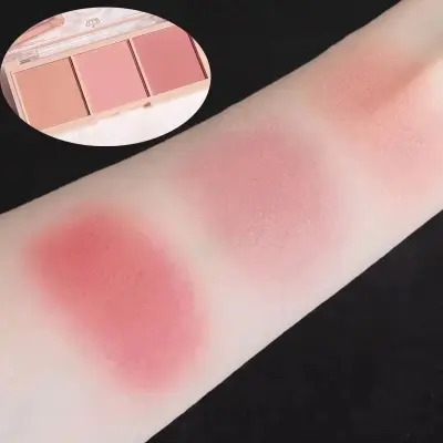 Picture of 3 Colors Blush Palette Makeup Contour Shadow Multifunctional