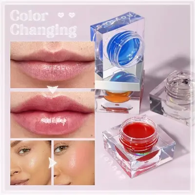 Picture of Lip Gloss  and Gel Blush Long-lasting Moisture  For Girls and Women