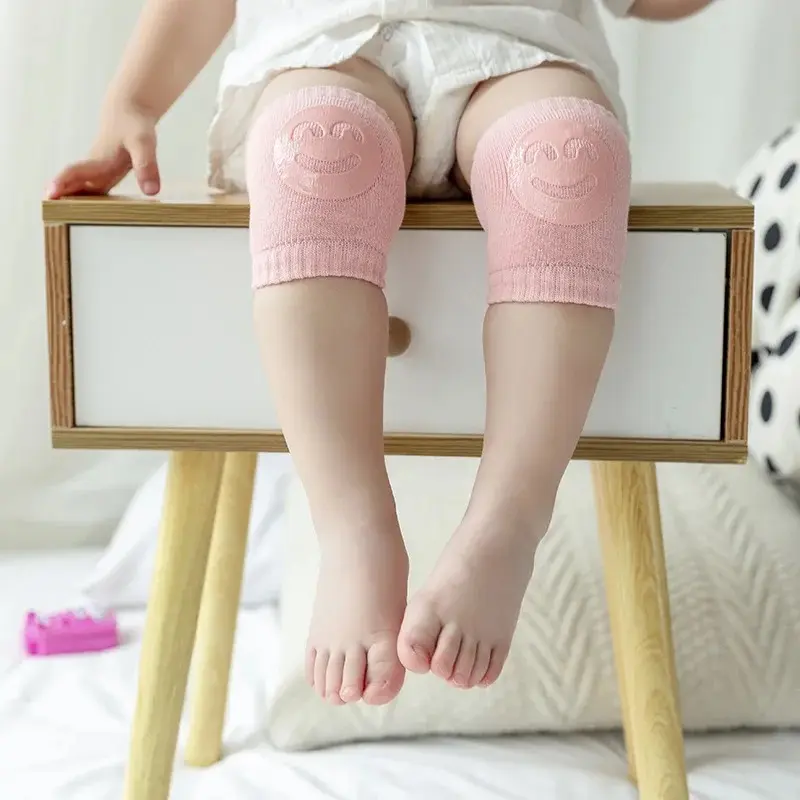 Picture of 1 Pair Baby Knee Pads Cotton Crawling Elbow Pads Safety Knee Pads Leg Pads