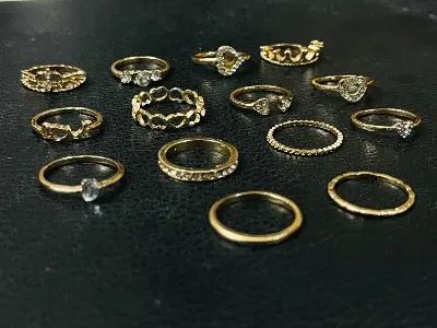 Picture of 14 Pcs Different Design Fingerring set for girls and women birthday and party gift