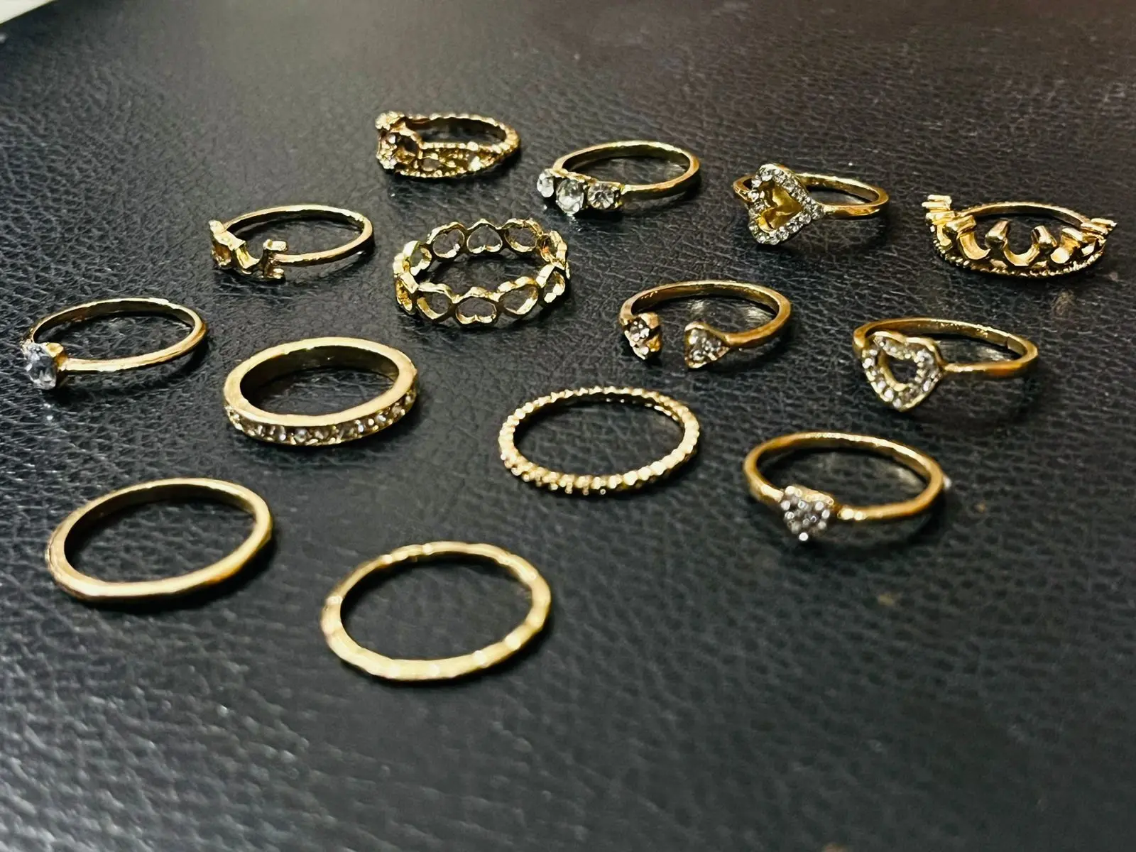Picture of 14 Pcs Different Design Fingerring set for girls and women birthday and party gift