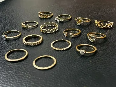 Picture of 14 Pcs Different Design Fingerring set for girls and women birthday and party gift