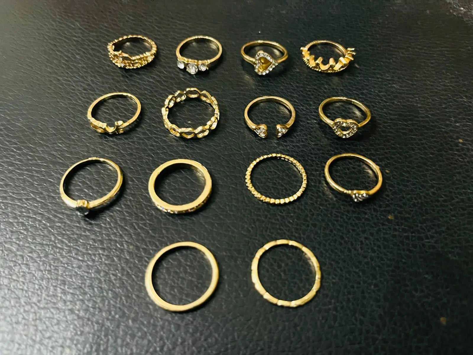 Picture of 14 Pcs Different Design Fingerring set for girls and women birthday and party gift