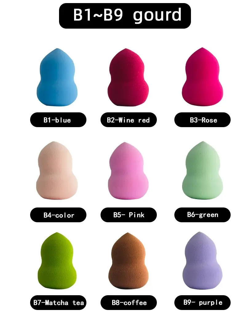 Picture of Beauty Egg Makeup Powder Foundation Smooth Soft Puff Dry and Wet Combined Women Cosmetic