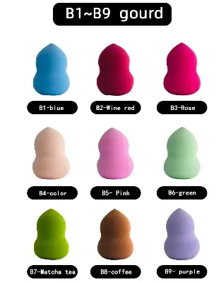 Picture of Beauty Egg Makeup Powder Foundation Smooth Soft Puff Dry and Wet Combined Women Cosmetic